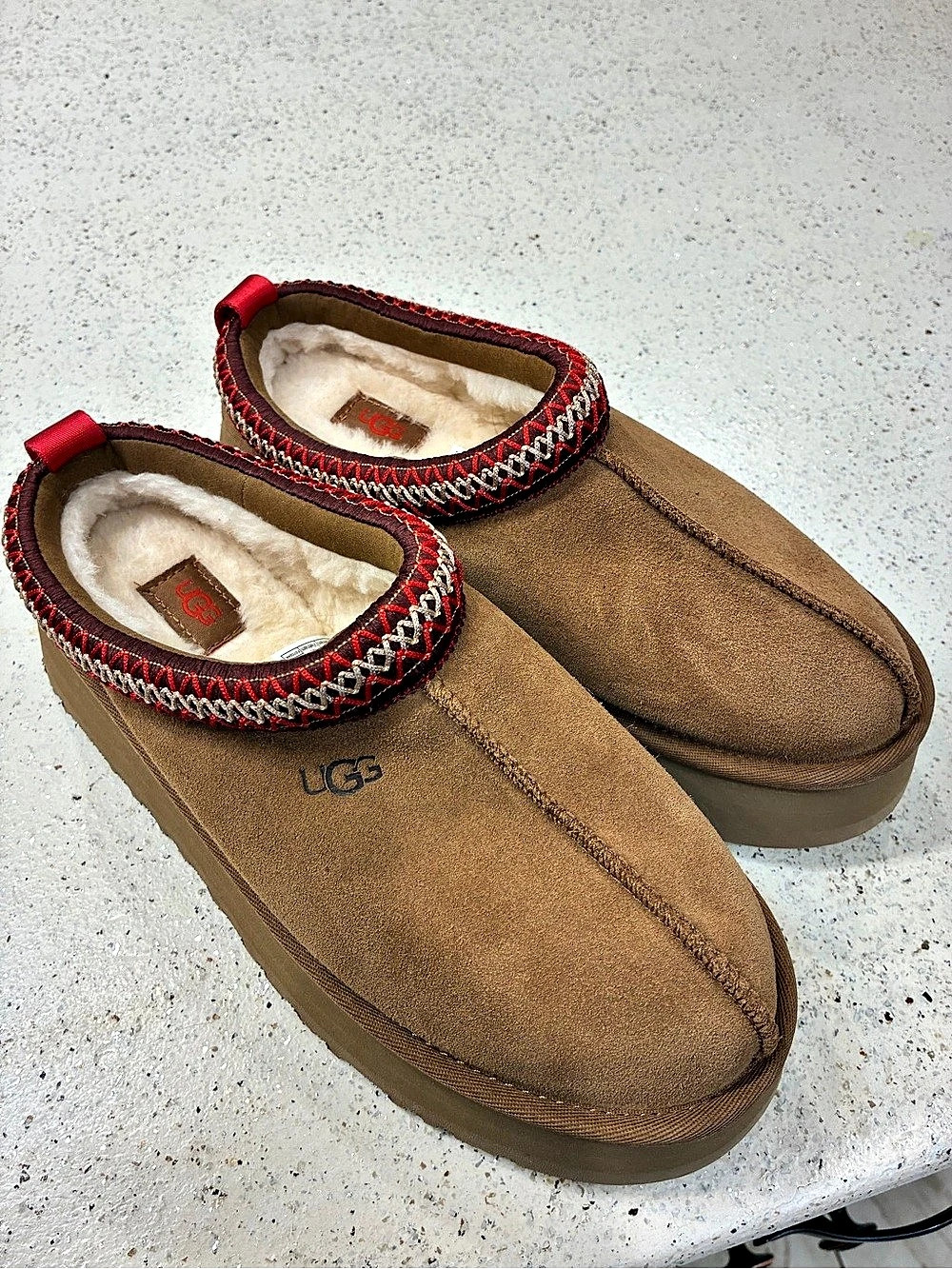UGG Tasman Slippers Brown US 8 NWOT